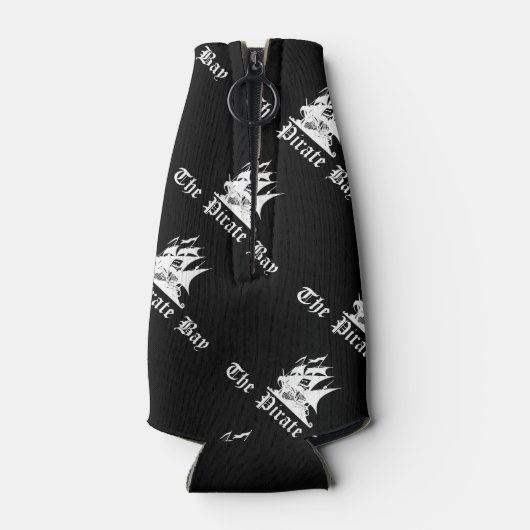 De piratenbaai flesjeskoeler (Achterkant)