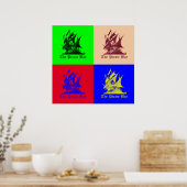 De piratenbaai poster (Keuken)