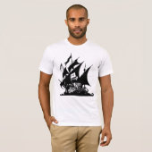 De piratenbaai t-shirt (Voorkant volledig)