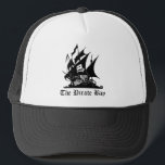 De piratenbaai trucker pet<br><div class="desc">De logo van de piratenbaai van het beruchte piratenschip.</div>