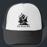 De piratenbaai trucker pet<br><div class="desc">De logo van de piratenbaai van het beruchte piratenschip.</div>