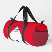 De Piste Club Red White Navy Peak Monogram Ski Plunjezak (Rechterhoek)