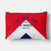 De Piste Club Rode Marine Custom Winter Ski Etui (Voorkant)