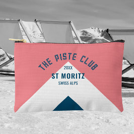 De Piste Club Roze Blauw Peak Custom Winter Ski Etui