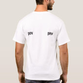 De PISTOLEN T-shirt (Achterkant)