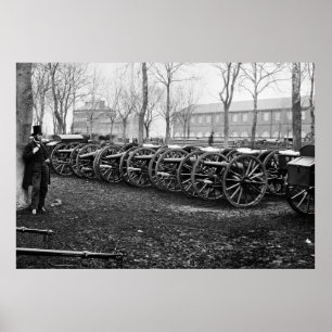 De Pistolen van Wiard bij het Arsenaal: 1862 Poster
