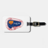 De Pit Flagstaff Arizona Klimkarabijnhaak Bagagelabel (Voorkant horizontaal)