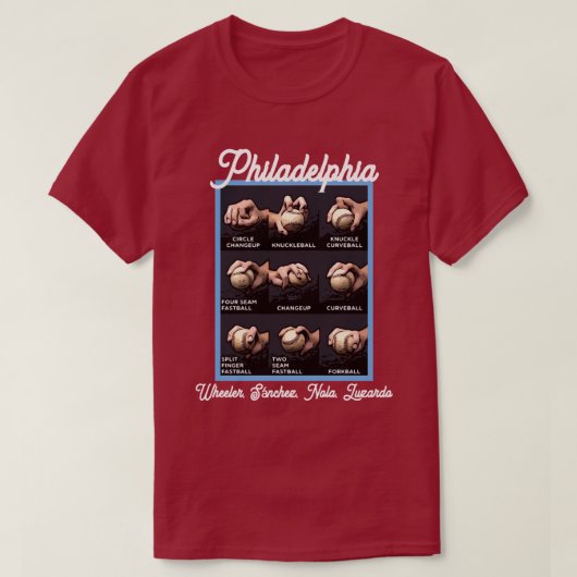 DE PITCH UIT PHILADELPHIA T-SHIRT (Design voorkant)