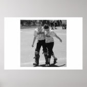 De Pitcher en haar Catcher Poster (Voorkant)