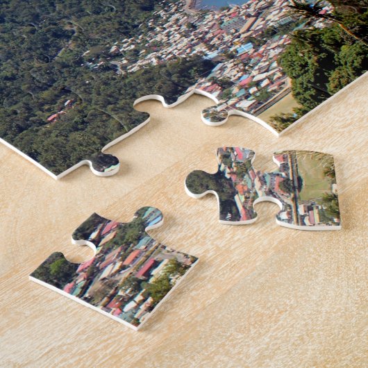 De Pitons en Soufriere Legpuzzel (Zijkant)