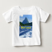 De Pitons op Saint Lucia (Voorkant)