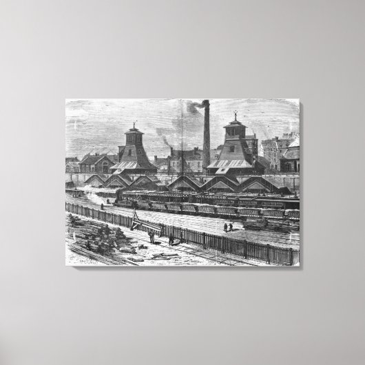 De Pits van St. Pierre en St. Paul bij Le Canvas Afdruk (Voorkant)