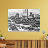 De Pits van St. Pierre en St. Paul bij Le Canvas Afdruk (Insitu (Woonkamer))