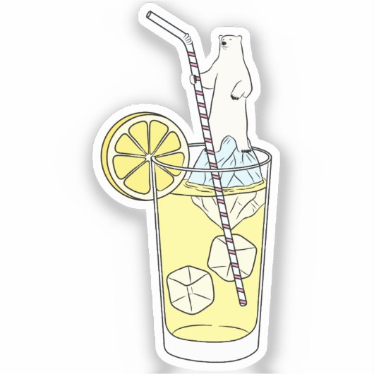 De pittige ontsnapping | sticker (Voorkant)