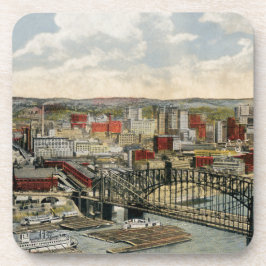 De Pittsburgh Point 1931 Drankjes Onderzetter