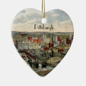 De Pittsburgh Point 1931 Keramisch Ornament (Rechts)