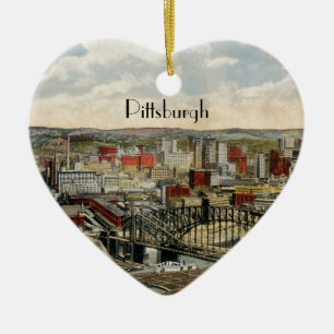 De Pittsburgh Point 1931 Keramisch Ornament