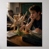 De Pixie op het Bureaublad Poster (Voorkant)