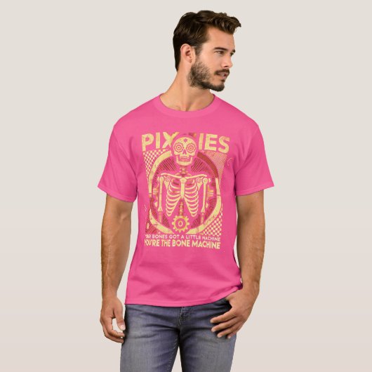 De Pixies - Bone Machine - Sovjet Propaganda Style T-shirt (Voorkant volledig)