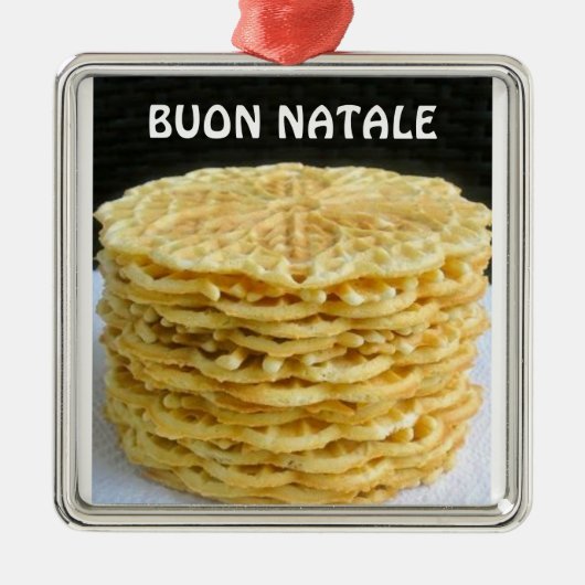 "DE PIZELLE" ITALIAANSE CHRISTMAS ORNAMENT (Voorkant)