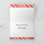 De Pizza en de Doughnut van Kerstmis van de Feestdagen Kaart (Binnen)