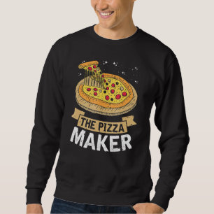 De Pizza Maker Fastfood Kaas Korst Liefde Trui