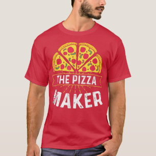 De Pizza Maker, grappig snel eten, maakt de kaasma T-shirt