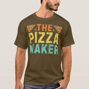 De Pizza Maker grappige Pizza die Pizza Maker Piz  T-shirt
