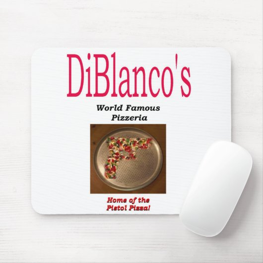 De Pizza Mousepad Muismat (Met muis)