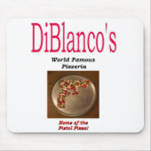 De Pizza Mousepad Muismat (Voorkant)