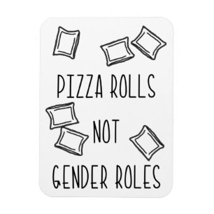 De pizza rolt niet de Magneet van de Rollen van