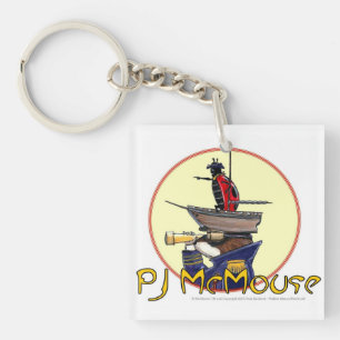 De PJ McMouse Sleutelhanger! Sleutelhanger