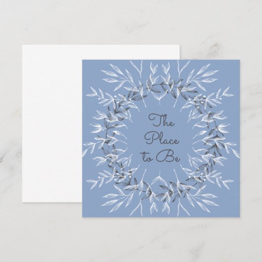 de plaats (Voorkant / Achterkant)