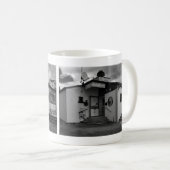 De plaats Pizza. Koffiemok (Voorkant rechts)