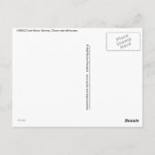 De plaats Roros, Noorwegen van Unesco. Kerk en Briefkaart (Achterkant)