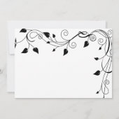 De plaats Sidewalk bewaart de Datum Save The Date (Achterkant)