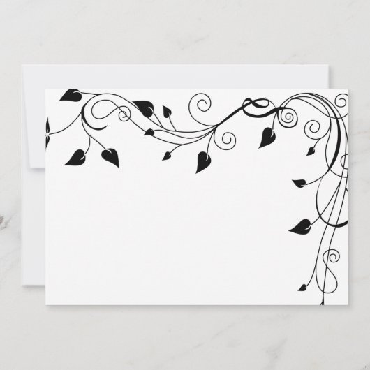 De plaats Sidewalk bewaart de Datum Save The Date (Achterkant)