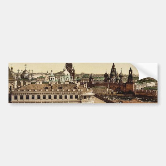 De plaats van de tsaar, het Kremlin, Moskou, Rusla Bumpersticker (Voorkant)