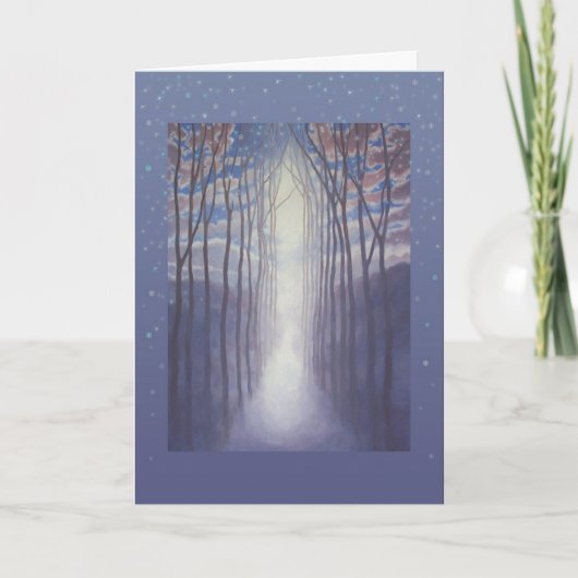 De Plaats van de vakantie nog Feestdagen Kaart (Voorkant)