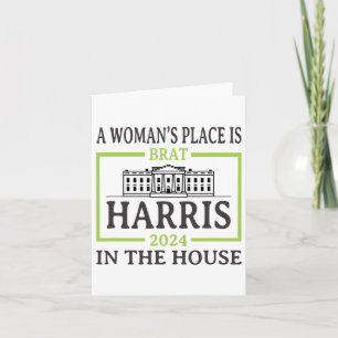 De plaats van de vrouw is in het Witte Huis 2024 K Kaart