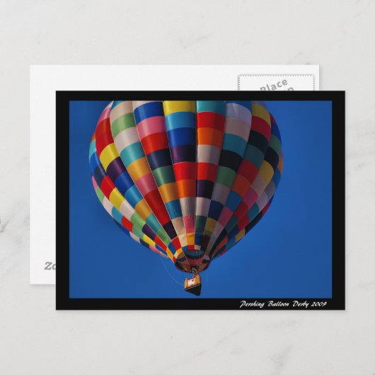 De plaats van het Briefkaart (Voorkant / Achterkant)