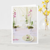 De plaats van het huwelijk het plaatsen kaart (Gele Bloem)