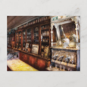 De plaatselijke Soda-fontein Briefkaart