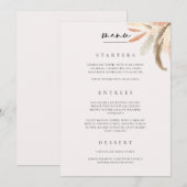 De Plaatsing van de Kaart van het menu de Bindende (Voorkant / Achterkant)