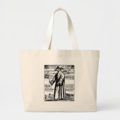 De Plague Doctor. Grote Tote Bag (Voorkant)