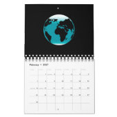 De planeet Aarde Kalender (Feb 2027)