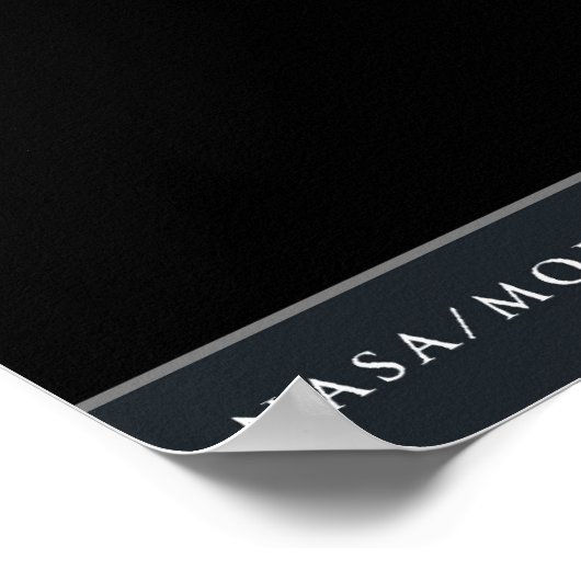 De planeet Aarde Poster (Hoek)