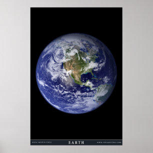 De planeet Aarde Poster
