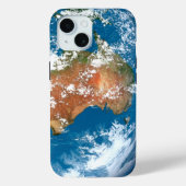 De planeet Aarde toont wolken boven Australië. Case-Mate iPhone Case (Achterkant)