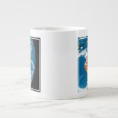 De planeet Aarde toont wolken boven Australië. Grote Koffiekop (Voorkant)